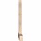 Ekena Millwork Portland Smooth Timber Gable Bracket, Douglas Fir, 96"W x 48"H x 3 1/2"D x 5 1/2"F, 12/12 Pitch GBW096X48X0406POR00SDF - alternate 3